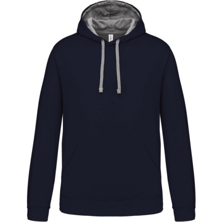 SUDADERA DE TRABAJO COMBINADA CON CAPUCHA