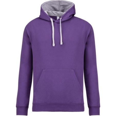 SUDADERA DE TRABAJO COMBINADA CON CAPUCHA