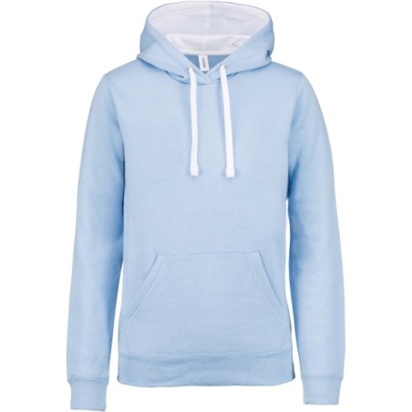 SUDADERA DE TRABAJO COMBINADA CON CAPUCHA