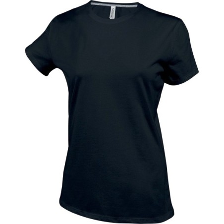 CAMISETA MUJER MANGA CORTA ENTALLADA