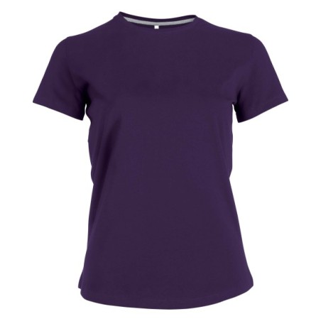 CAMISETA MUJER MANGA CORTA ENTALLADA