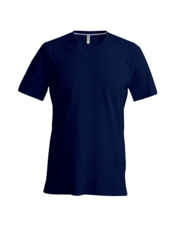 CAMISETA DE TRABAJO MANGA CORTA CUELLO PICO 2