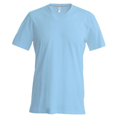 CAMISETA DE TRABAJO MANGA CORTA CUELLO PICO