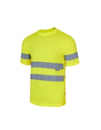 CAMISETA TECNICA REFLECTANTE ALTA VISIBILIDAD 2
