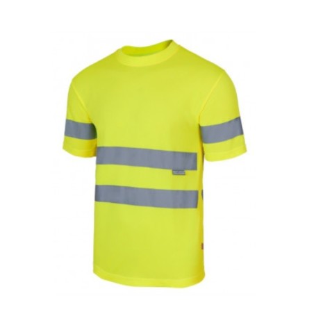 CAMISETA TECNICA REFLECTANTE ALTA VISIBILIDAD