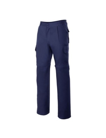 PANTALON DE TRABAJO DESMONTABLE MULTIBOLSILLOS
