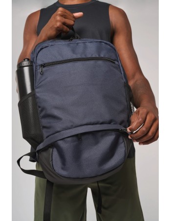 Backpack with ball compartment
