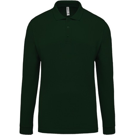 POLO DE TRABAJO HOMBRE MANGA LARGA AJUSTADO