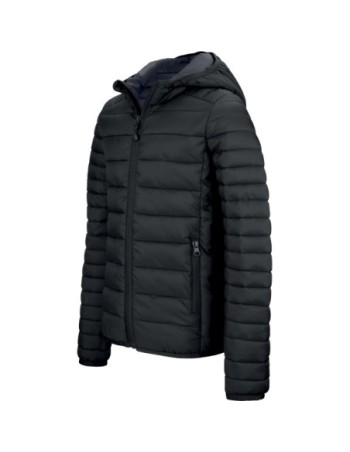 CHAQUETA ACOLCHADA LIGERA CON CAPUCHA HOMBRE