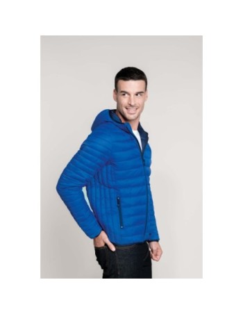 CHAQUETA ACOLCHADA LIGERA CON CAPUCHA HOMBRE 2