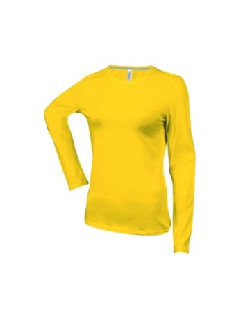 CAMISETA MUJER MANGA LARGA AJUSTADA 2