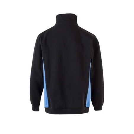 SUDADERA MEDIA CREMALLERA BICOLOR CONSTRASTES
