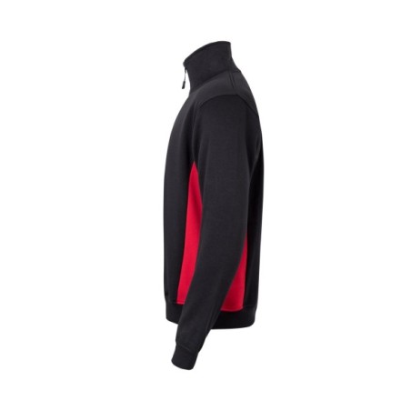 SUDADERA MEDIA CREMALLERA BICOLOR CONSTRASTES
