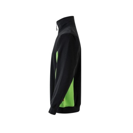 SUDADERA MEDIA CREMALLERA BICOLOR CONSTRASTES