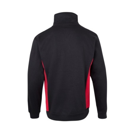 SUDADERA MEDIA CREMALLERA BICOLOR CONSTRASTES