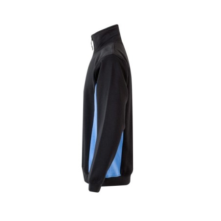 SUDADERA MEDIA CREMALLERA BICOLOR CONSTRASTES