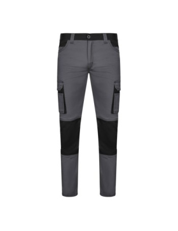 PANTALÓN MULTIBOLSILLOS ELÁSTICO BICOLOR