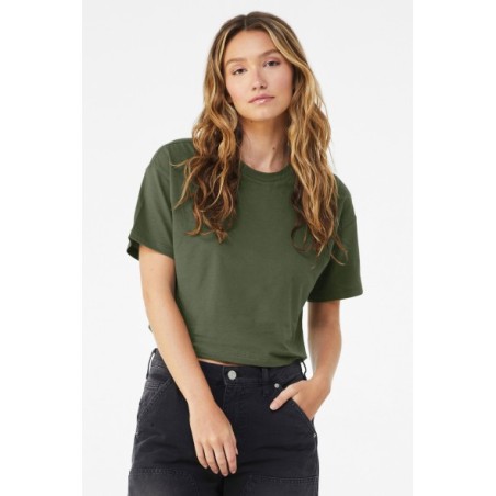 Camiseta crop mujer