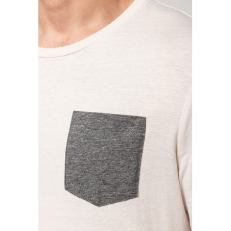 Camiseta algodón orgánico con bolsillo