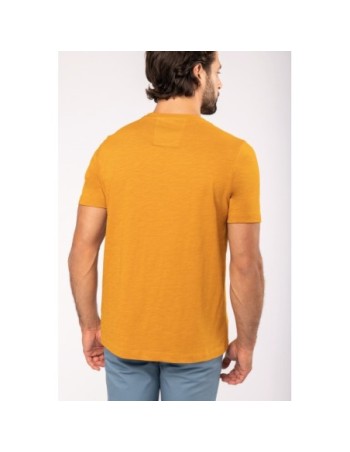 Camiseta Slub ecorresponsable cuello redondo y manga... 2