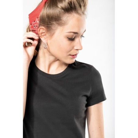 Camiseta vintage manga corta mujer
