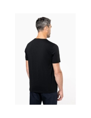 Camiseta Supima® cuello redondo maga corte hombre 2