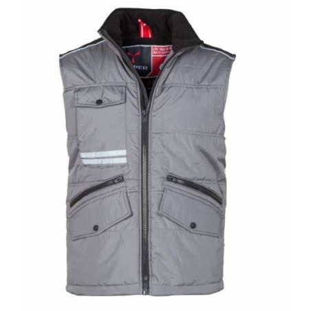 CHALECO DE TRABAJO CON FORRO POLAR INTERIOR