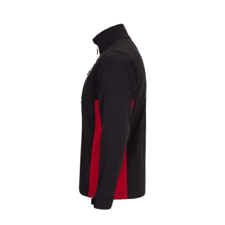 CHAQUETA CREMALLERA SOFTSHELL BICOLOR 