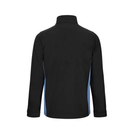 CHAQUETA CREMALLERA SOFTSHELL BICOLOR 