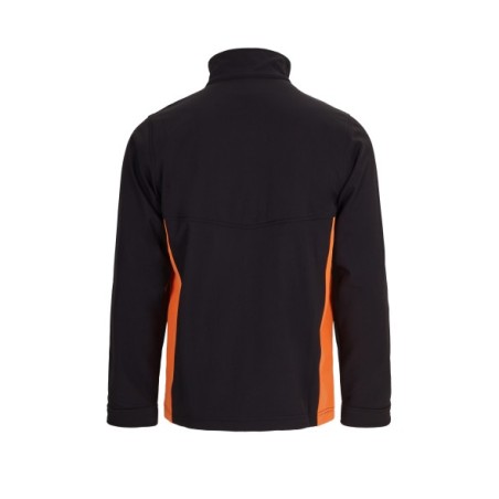 CHAQUETA CREMALLERA SOFTSHELL BICOLOR 