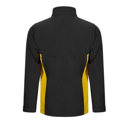 CHAQUETA CREMALLERA SOFTSHELL BICOLOR 