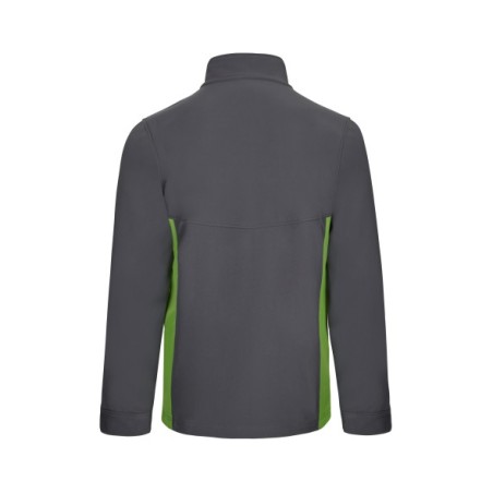 CHAQUETA CREMALLERA SOFTSHELL BICOLOR 