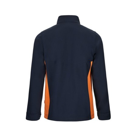CHAQUETA CREMALLERA SOFTSHELL BICOLOR 
