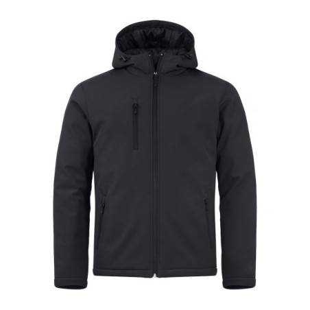 CHAQUETA SOFTSHELL ACOLCHADA CON CAPUCHA