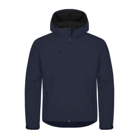 CHAQUETA SOFTSHELL CON CAPUCHA