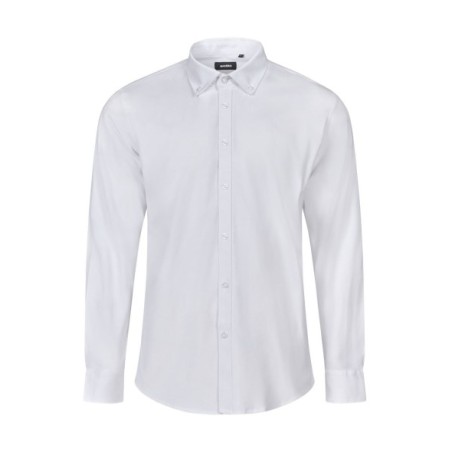 CAMISA OXFORD STRETCH ENTALLADA