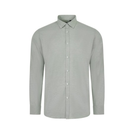 CAMISA OXFORD STRETCH ENTALLADA