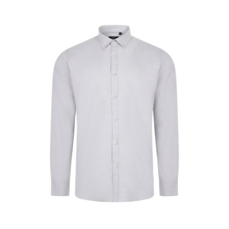 CAMISA OXFORD STRETCH ENTALLADA