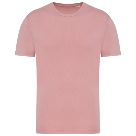 Camiseta ecorresponsable efecto lavado unisex
