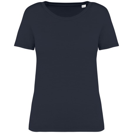 Camiseta ecorresponsable efecto lavado mujer