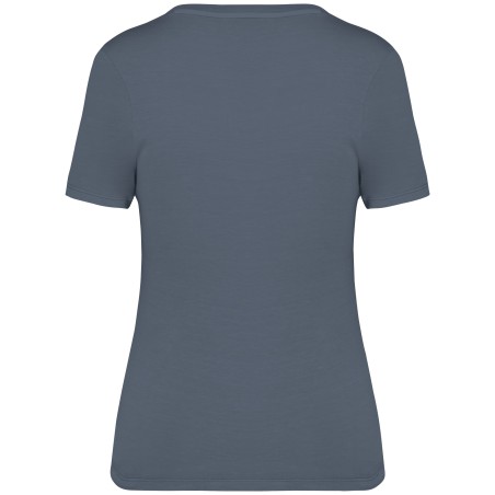 Camiseta ecorresponsable efecto lavado mujer