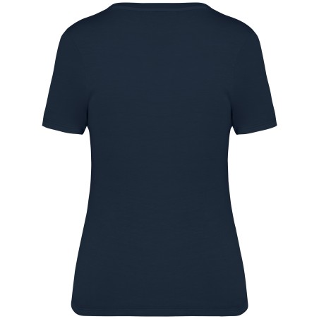 Camiseta ecorresponsable efecto lavado mujer