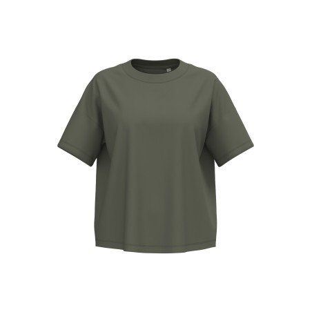 Camiseta ecorresponsable oversize mujer