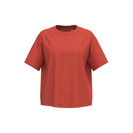 Camiseta ecorresponsable oversize mujer