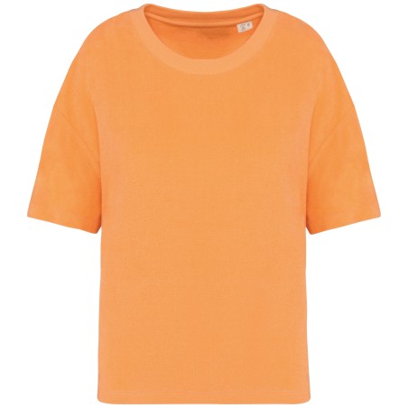 Camiseta ecorresponsable de rizo mujer