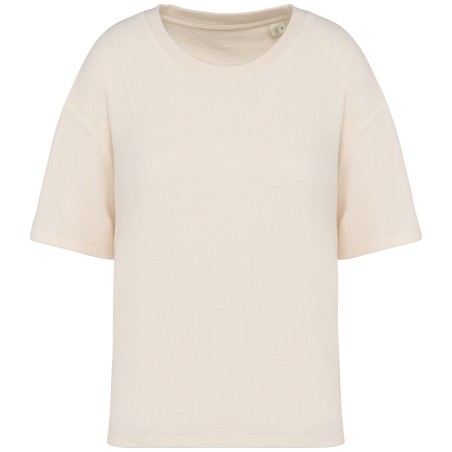 Camiseta ecorresponsable de rizo mujer