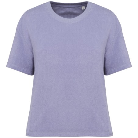 Camiseta ecorresponsable de rizo mujer