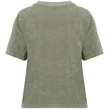 Camiseta ecorresponsable de rizo mujer