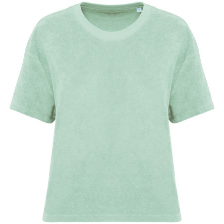 Camiseta ecorresponsable de rizo mujer
