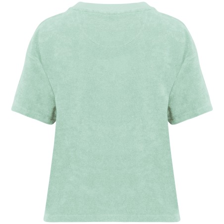 Camiseta ecorresponsable de rizo mujer